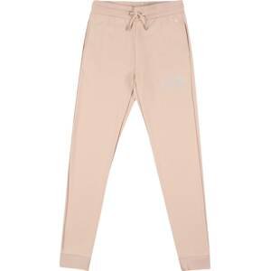 Calvin Klein Jeans Kalhoty růžová / stříbrná / bílá