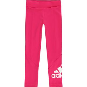 ADIDAS SPORTSWEAR Sportovní kalhoty 'Designed 2 Move' magenta / bílá