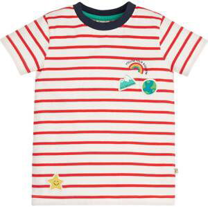 Frugi Tričko 'Ollie' mix barev / červená