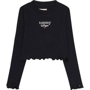 TOMMY HILFIGER Tričko námořnická modř / červená / bílá