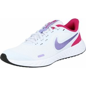 NIKE Sportovní boty 'Revolution 5' světlemodrá / fialová / tmavě růžová