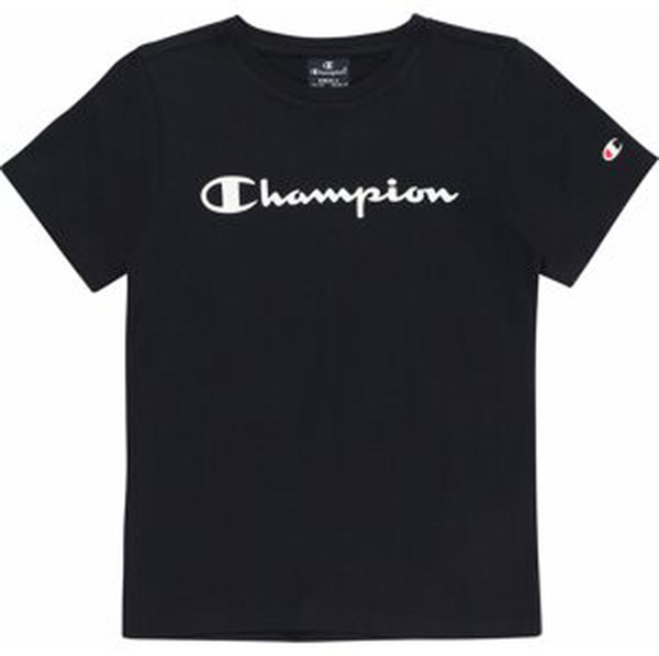 Champion Authentic Athletic Apparel Tričko 'Crewneck T-Shirt' námořnická modř