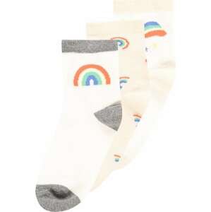 GAP Ponožky krémová / bílá