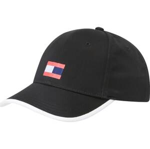 TOMMY HILFIGER Klobouk modrá / červená / černá / bílá