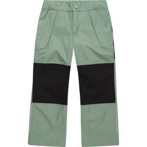 Reima Funkční kalhoty 'Lento' zelená / černá / stříbrná