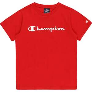 Champion Authentic Athletic Apparel Tričko červená / bílá