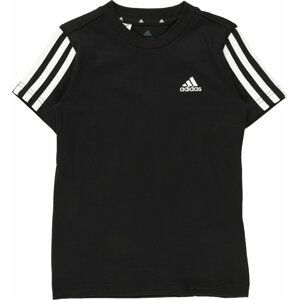 ADIDAS SPORTSWEAR Funkční tričko černá / bílá