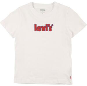 LEVI'S Tričko chladná modrá / červená / bílá