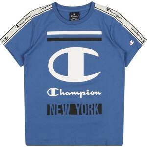 Champion Authentic Athletic Apparel Tričko modrá / černá / bílá