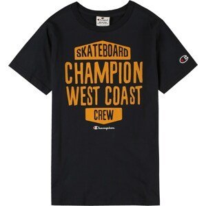 Champion Authentic Athletic Apparel Tričko námořnická modř / jasně oranžová / červená / bílá