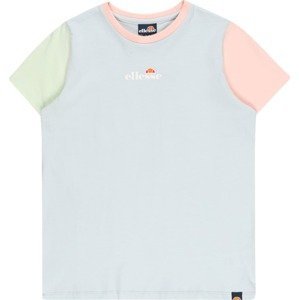 ELLESSE Tričko opálová / pastelově zelená / pastelově růžová