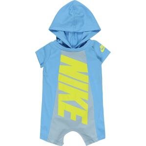 Nike Sportswear Overal kouřově modrá / světlemodrá / limone