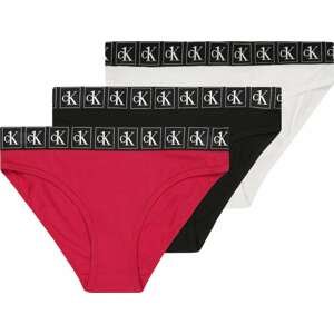 Calvin Klein Underwear Spodní prádlo červená / černá / bílá