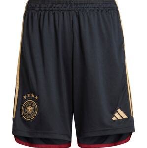 ADIDAS PERFORMANCE Sportovní kalhoty zlatá / tmavě červená / černá