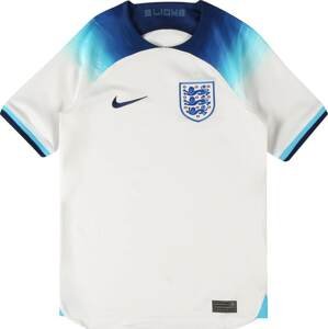 NIKE Funkční tričko 'England Home Stadium WM 2022' námořnická modř / azurová modrá / bílá