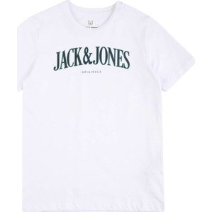 Jack & Jones Junior Tričko jedle / bílá