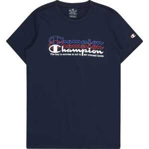 Champion Authentic Athletic Apparel Tričko modrá / námořnická modř / vínově červená / bílá