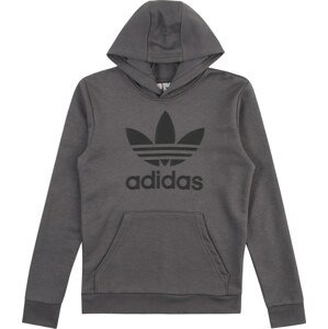 ADIDAS ORIGINALS Mikina tmavě šedá / černá