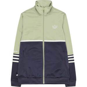 ADIDAS ORIGINALS Mikina modrá / zelená / bílá