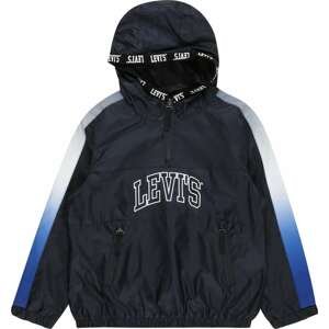 LEVI'S Přechodná bunda modrá / černá / bílá