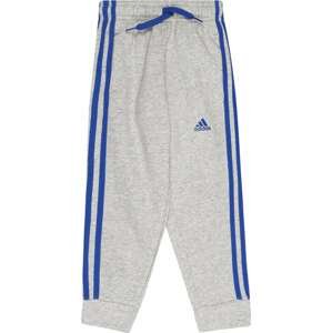 ADIDAS SPORTSWEAR Sportovní kalhoty modrá / šedá