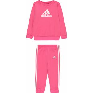 ADIDAS SPORTSWEAR Tepláková souprava magenta / bílá