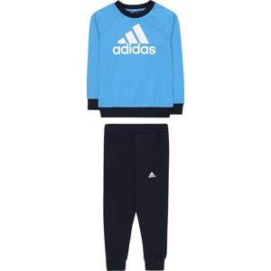 ADIDAS SPORTSWEAR Tepláková souprava námořnická modř / světlemodrá / bílá