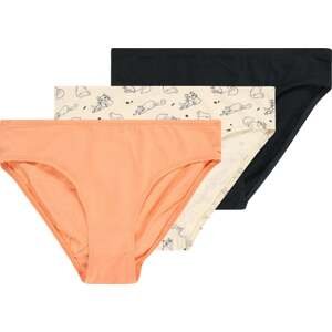 SCHIESSER Spodní prádlo béžová / oranžová / černá