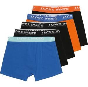 Jack & Jones Junior Spodní prádlo královská modrá / oranžová / černá / bílá