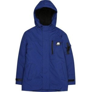 Petrol Industries Zimní bunda modrá / šedá / bílá