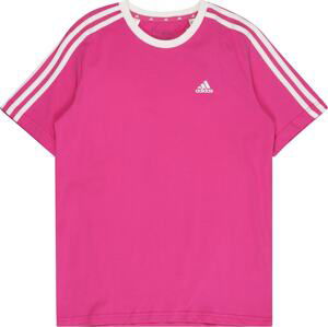 ADIDAS SPORTSWEAR Funkční tričko pink / bílá