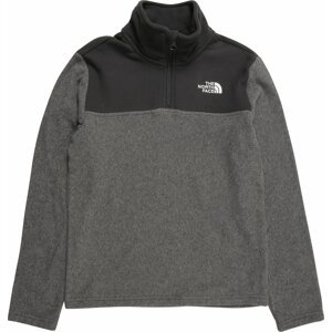 THE NORTH FACE Sportovní svetr tmavě šedá / černá