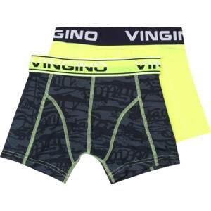 VINGINO Spodní prádlo žlutá / tmavě šedá / světle zelená / černá