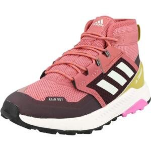 ADIDAS TERREX Sportovní boty 'Trailmaker' hořčicová / pastelově červená / černá / bílá