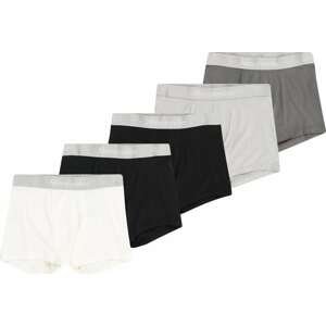 Abercrombie & Fitch Spodní prádlo šedá / světle šedá / černá / bílá