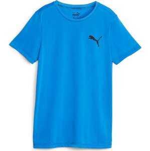PUMA Funkční tričko nebeská modř / černá
