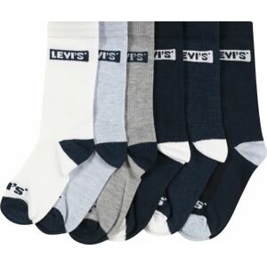 LEVI'S Ponožky opálová / tmavě modrá / šedá / bílá