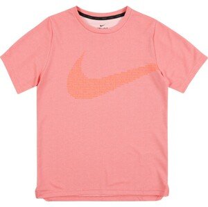 NIKE Funkční tričko pink / červená