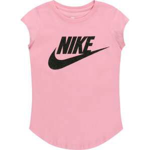 Nike Sportswear Tričko pink / černá