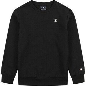 Champion Authentic Athletic Apparel Sweatshirt černá / bílá