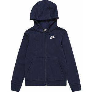 Mikina Nike Sportswear námořnická modř / bílá