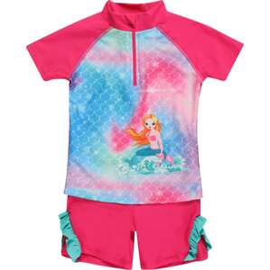 UV ochrana 'Schwimmshirt + Badehose' PLAYSHOES mix barev / pink