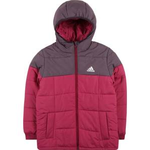 Outdoorová bunda adidas performance fialová / tmavě fialová