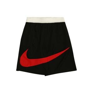 Sportovní kalhoty Nike červená / černá / bílá