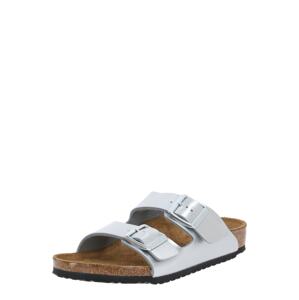 Otevřená obuv 'Arizona' Birkenstock stříbrná