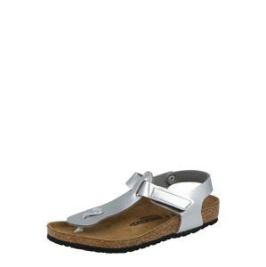 Sandály 'Kairo' Birkenstock stříbrná