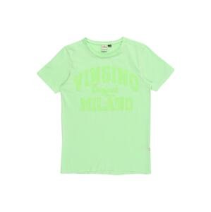 Tričko VINGINO svítivě zelená / pastelově zelená