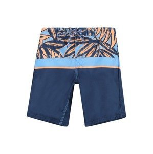 Plavecké šortky 'SATSUMA' OshKosh modrá / kouřově modrá / mandarinkoná