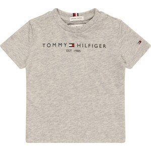 Tričko Tommy Hilfiger námořnická modř / šedá / červená / bílá