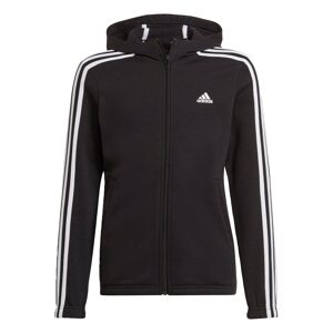 Sportovní mikina adidas performance černá / bílá